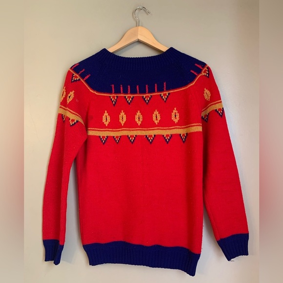 Prepster knits vintage sweater 1940’s 1950’s crewneck - Picture 1 of 8